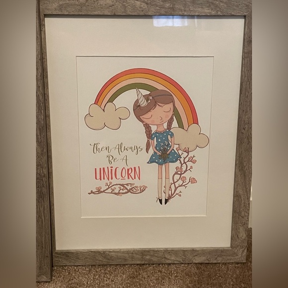 Set of 3 Unicorn prints - Picture 2 of 4
